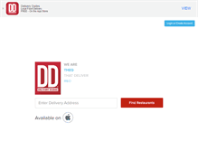 Tablet Screenshot of deliverydudes.com